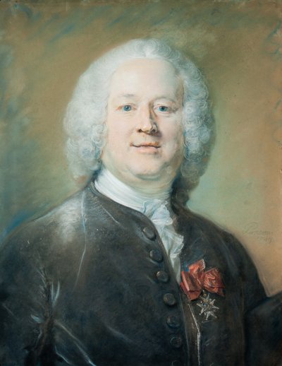 Portret van John Towneley, 1749 (pastel op papier) door Jean Baptiste Perronneau